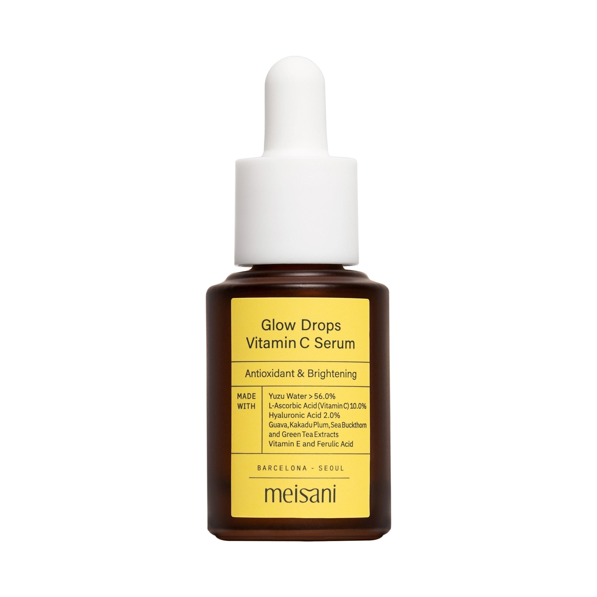 Ser antioxidant cu Vitamina C 10% Meisani Glow Drops Vitamin C Serum 15 ML