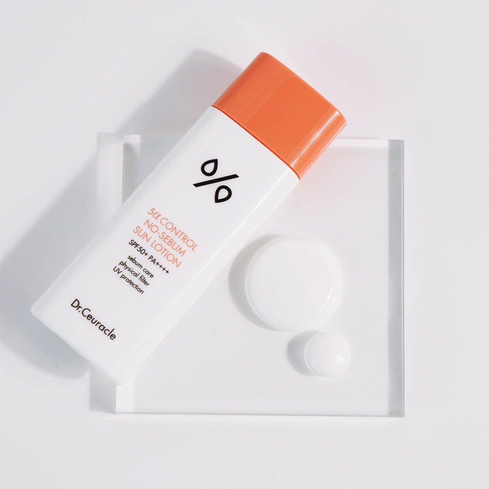 Cremă protecție solară ten gras 5a Control No-sebum Sun Lotion SPF50+PA++++ 50g
