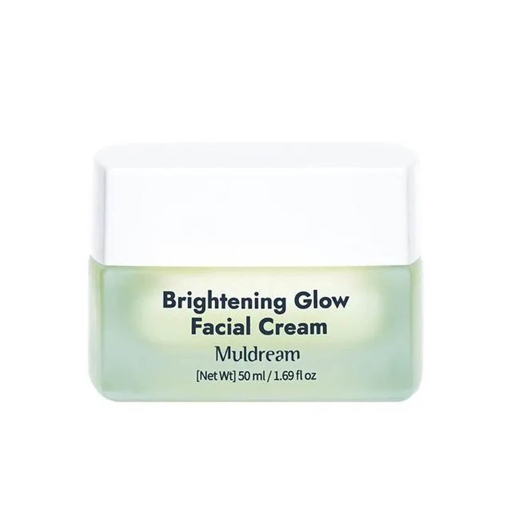 Cremă vegană pentru luminozitate cu AHA și Vit. C Muldream Brightening Glow Facial Cream 50ml