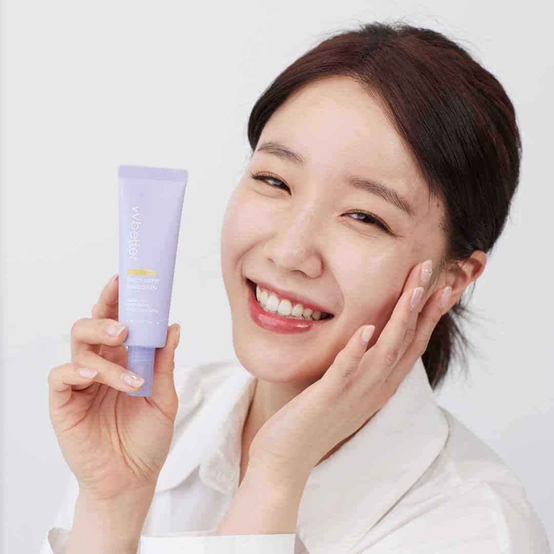 Cremă protecție solară vegană Vvbetter Daily Airfit Sunscreen SPF 50+PA++++ 50ml