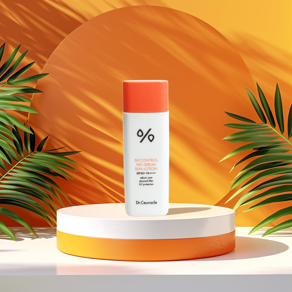 Cremă protecție solară ten gras 5a Control No-sebum Sun Lotion SPF50+PA++++ 50g
