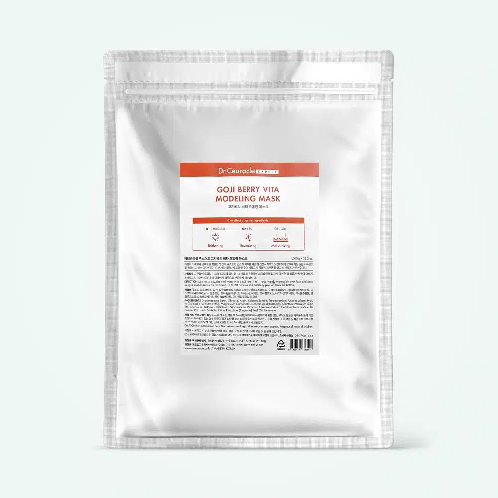 Mască modelatoare pentru strălucire Dr.Ceuracle Goji Berry Modeling Mask 1kg