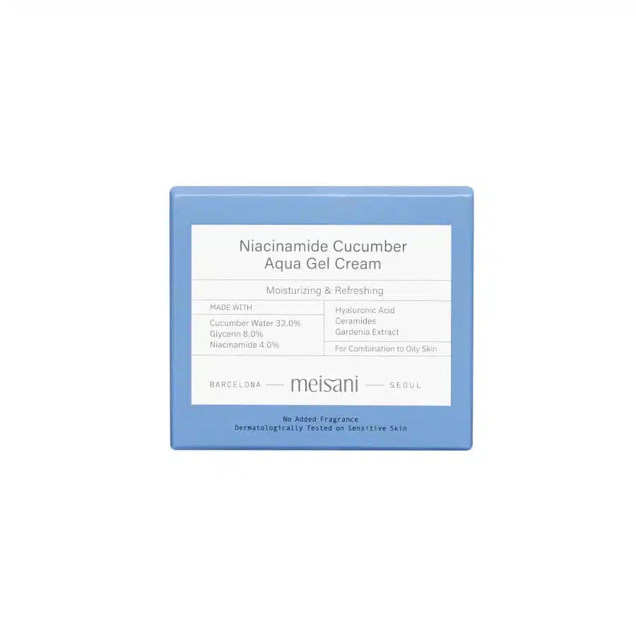 Gel Cremă Hidratantă Meisani Niacinamide Cucumber Aqua Cream Gel 50ml