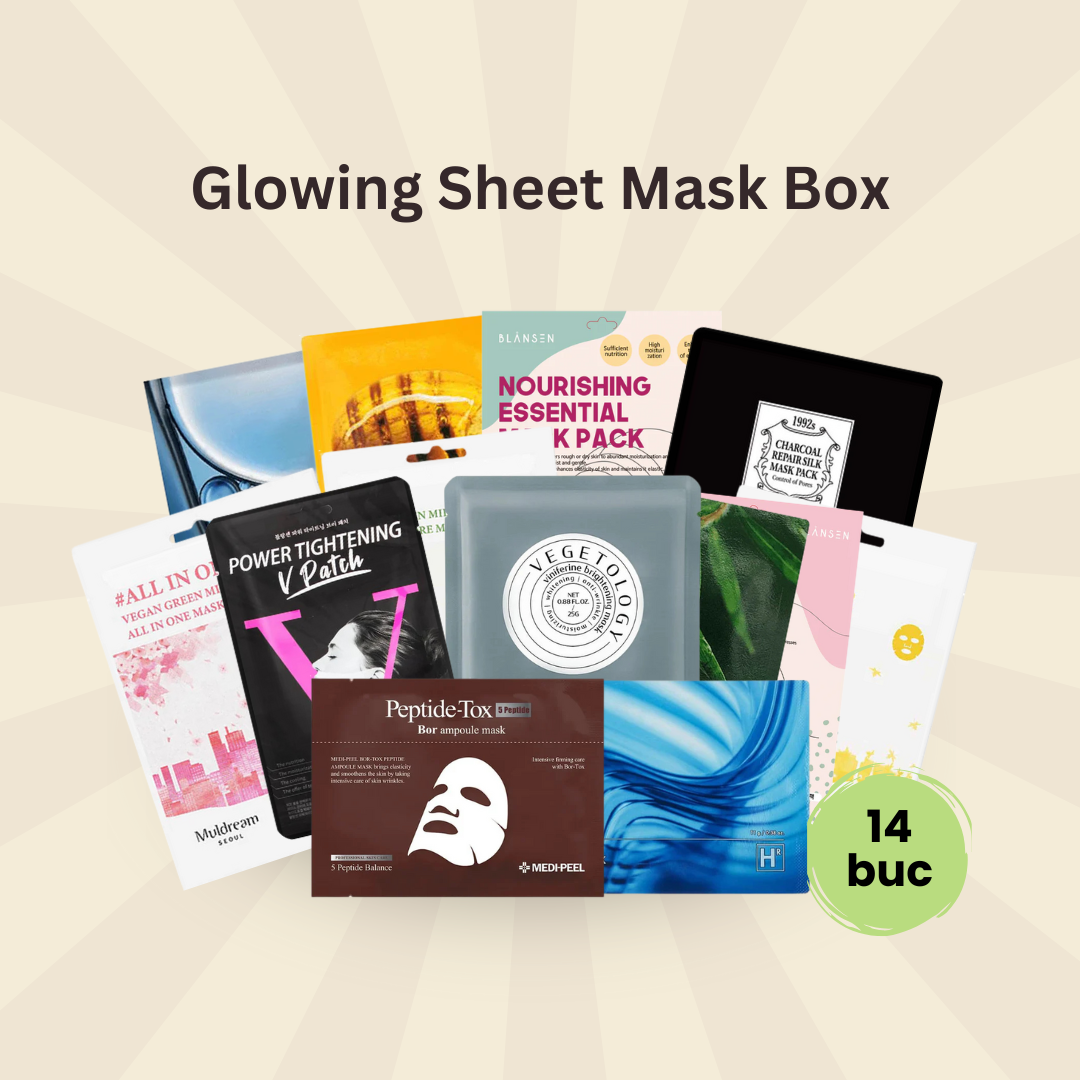 Glowing Sheet Mask Box 14 pcs