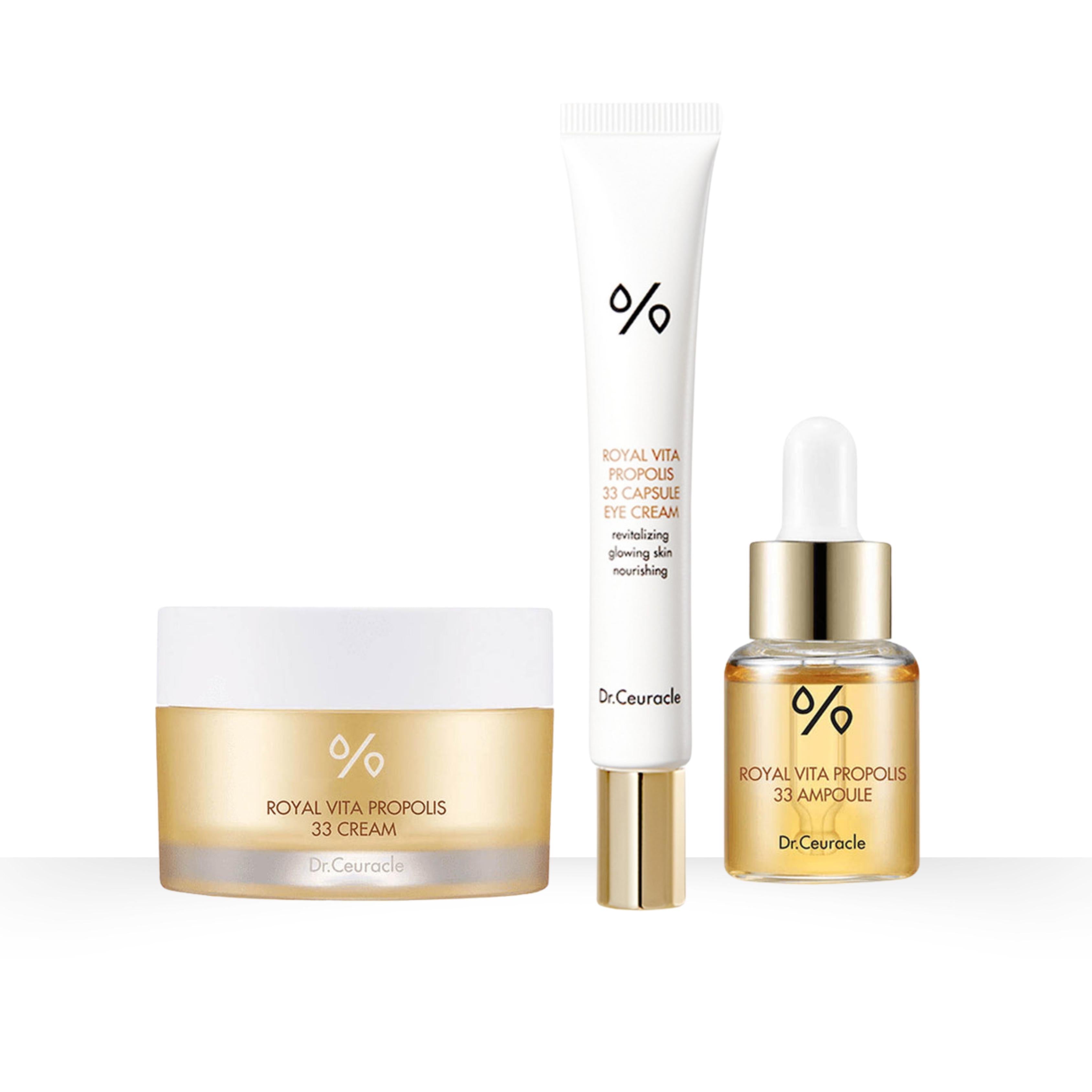 Set pentru strălucire Glowing Skin Royal Propolis Pack