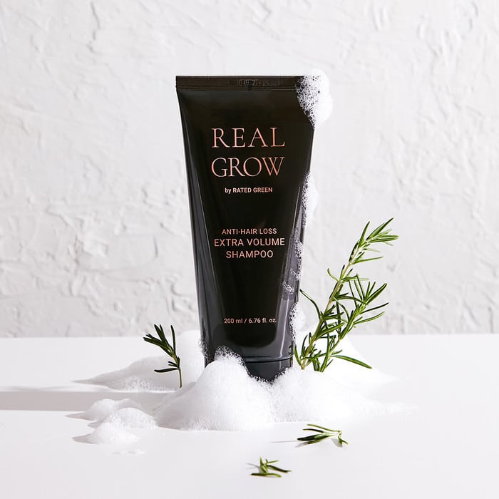 Șampon anticădere pentru păr fin Rated Green Real Grow Anti-Hair Loss Extra Volume Shampoo 200 ml