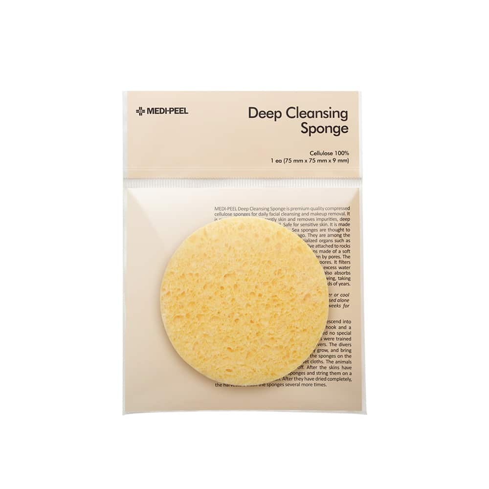 Burete din celuloză pentru față MEDI-PEEL Deep Cleansing Sponge