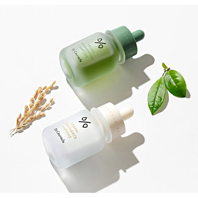 Ser concentrat vegan pentru ten gras / problematic Dr Ceuracle Vegan BHA & Matcha Ampoule 30 ml