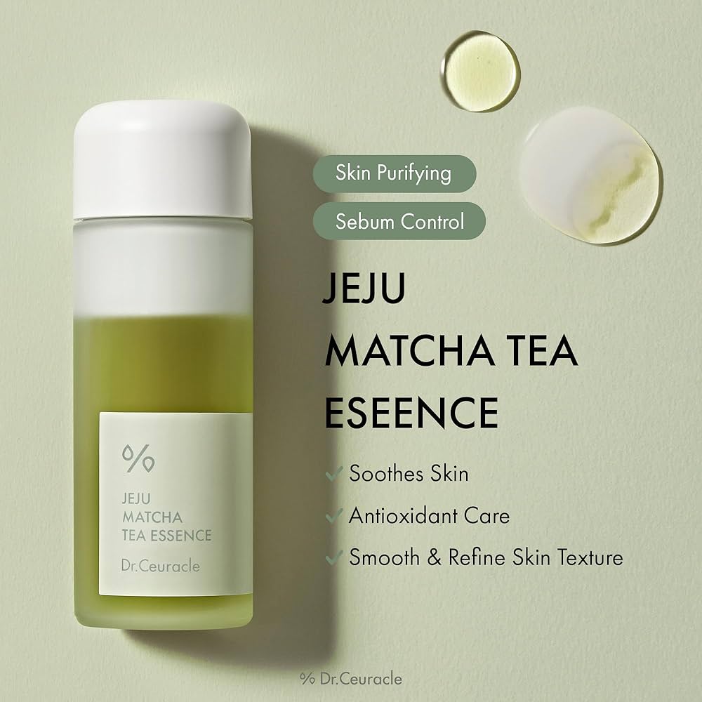 Esență cremoasă Dr. Ceuracle Jeju Matcha Tea Essence 150 ml