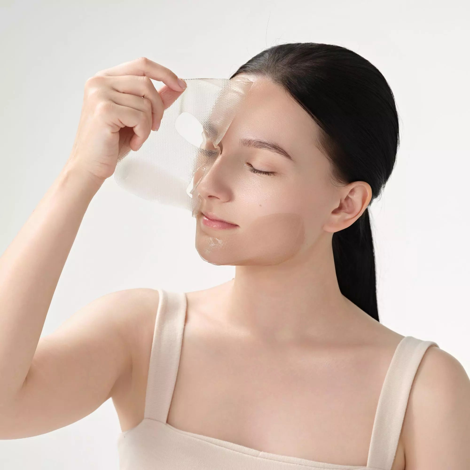 Mască hidrogel cu efect de lifting Dr. Ceuracle Vegan Kombucha Tea Essence In Gel Mask 36g