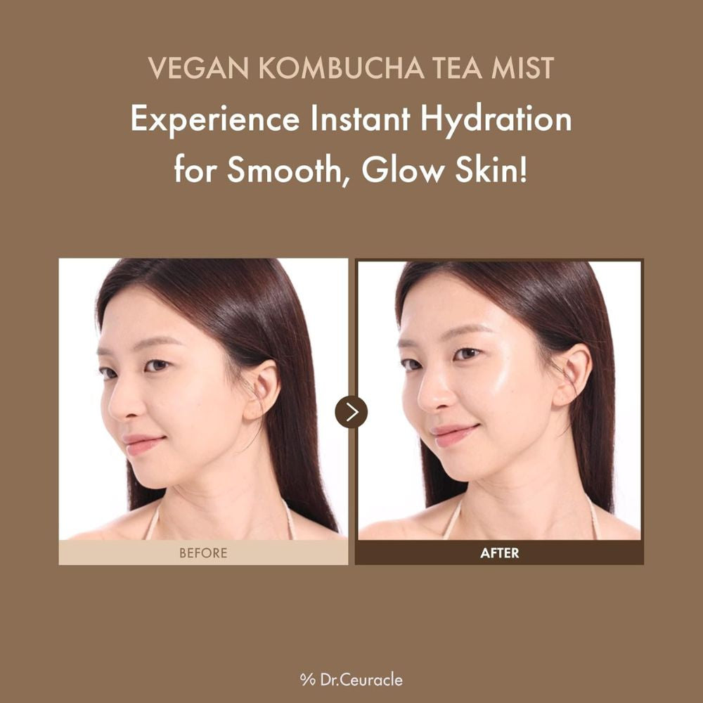 Mist facial hidratant vegan Dr.Ceuracle Vegan Kombucha Tea Mist 80 ml