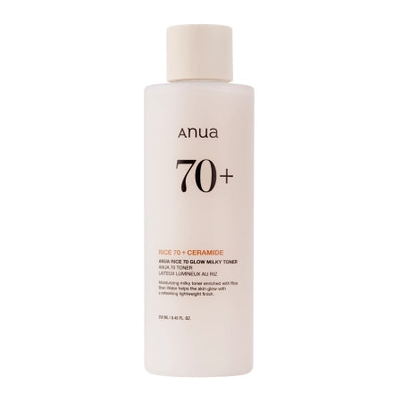 Toner iluminator - hidratant cu extract de orez Anua Rice 70 Glow Milky Toner -  250ml