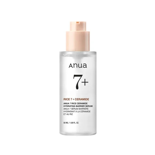 Ser hidratant cu ceramide si extract de orez Anua 7 Rice Ceramide Hydrating Barrier Serum - 50ml