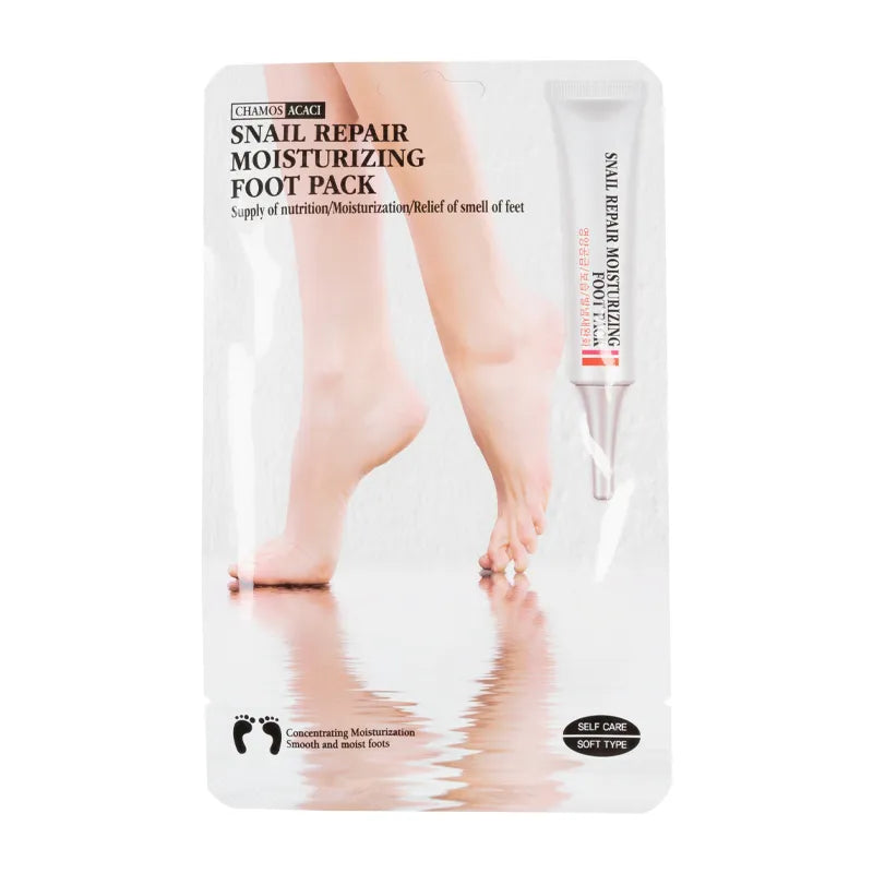 Șosete hidratante pentru picioare Chamos Acaci Snail Repair Moisturizing Foot Pack 16ml