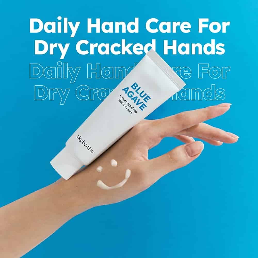 Cremă de mâini vegană fără parfum Skybottle Blue Agave Hand Cream 50 ml