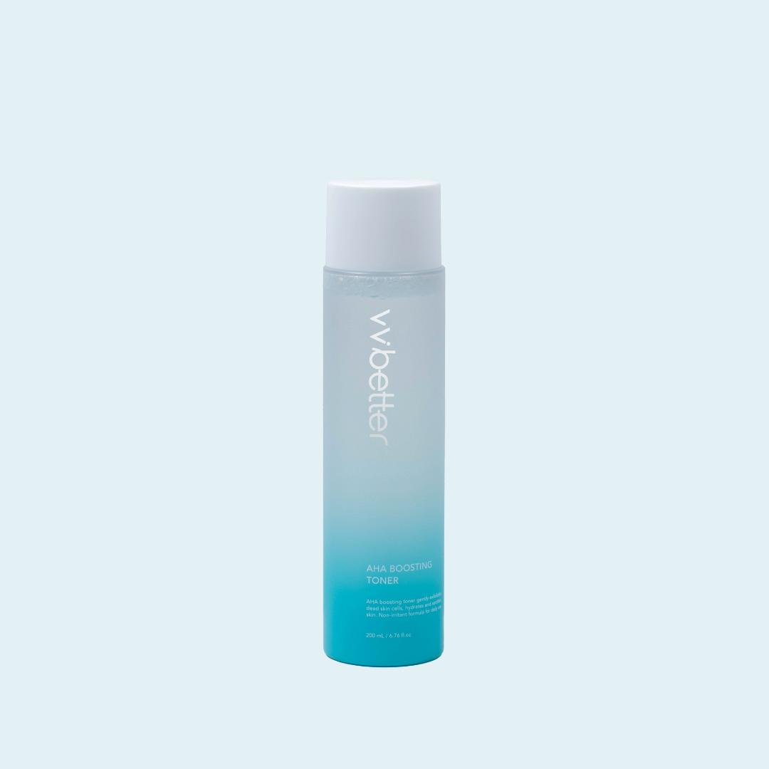 Toner exfoliant cu AHA-BHA Vvbetter AHA Boosting Toner 200 ml