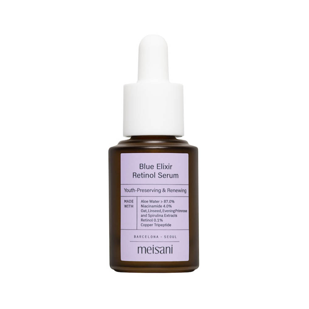 Ser antiîmbătrânire cu retinol Meisani Blue Elixir Retinol Serum 15 ml