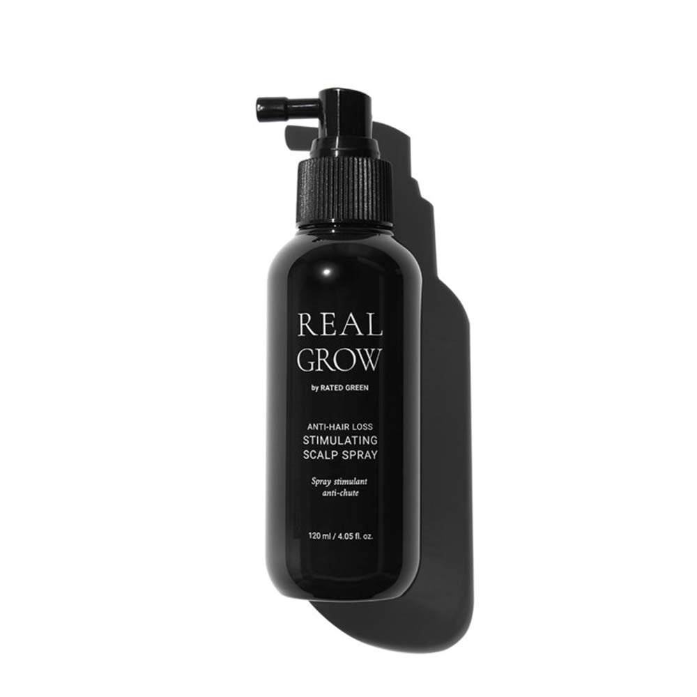 Spray stimulator anticădere Rated Green Real Grow Anti Hair Loss Stimulating Scalp Spray 120 ml