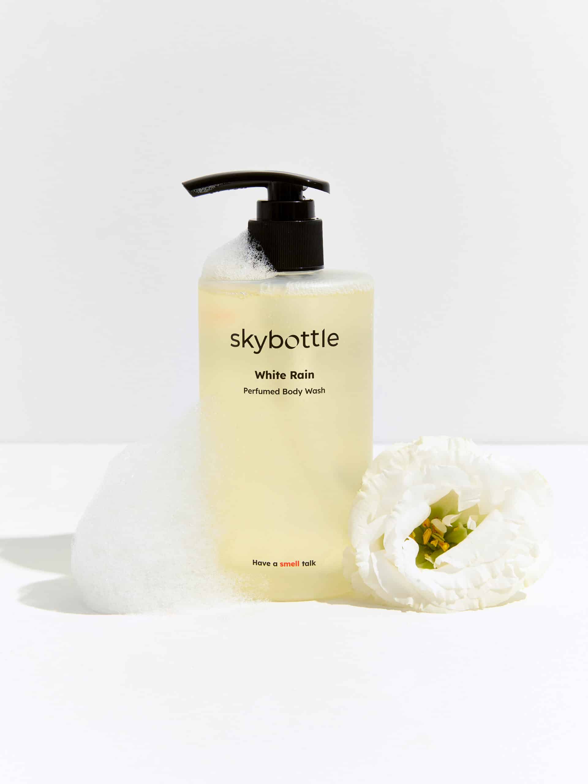 Gel de duș cu parfum de nișă Skybottle White Rain Perfumed Body Wash 300 ml