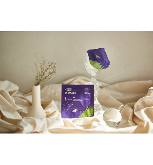Masca pentru ochi obositi SteamBase Daily Eye Mask Lavender Blue Water