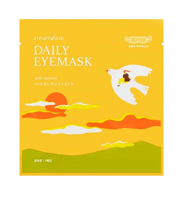 Masca pentru ochi obositi SteamBase Daily Eye Mask Soft Sunset