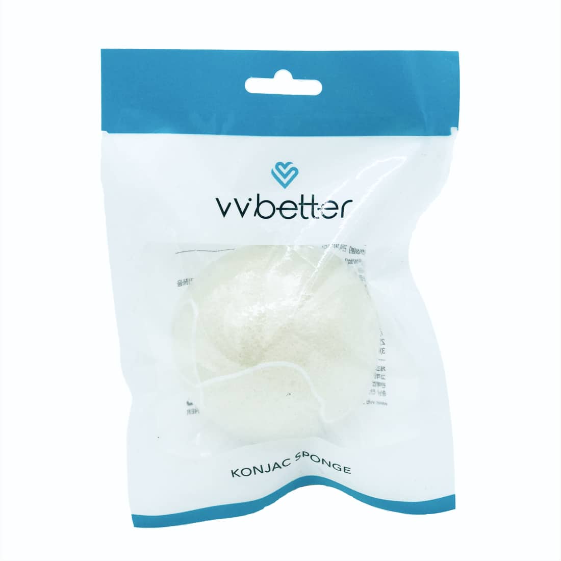 Burete Exfoliant Konjac Vvbetter Konjac Sponge Cleanser