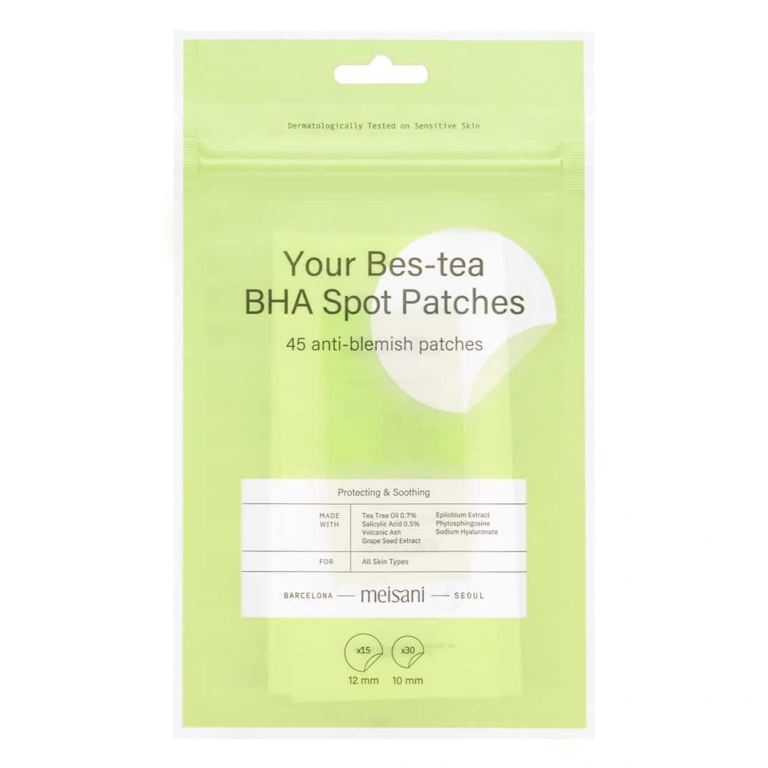 Patch-uri tratament coșuri Meisani Your Bes-tea BHA Spot Patches 45 buc